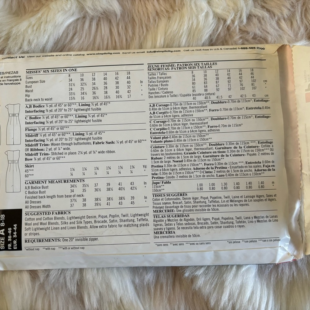Newlook Sewing Pattern D0964 Uncut - Picture 4 of 4